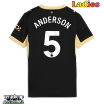Manchester City Elliot Anderson #5 Replica Away Shirt Ladies 2026-27 Short Sleeve